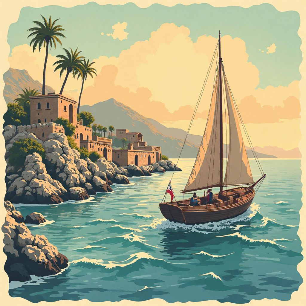 Mediterranean coastal exploration